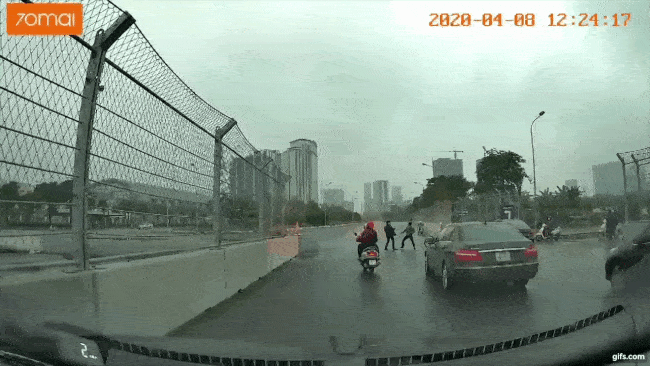 2 tài xế đánh nhau trên đường đua F1 tại Hà Nội