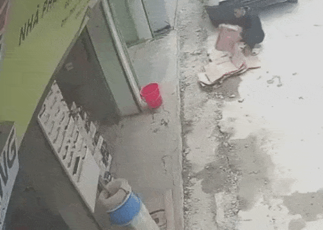 Khoảnh khắc vụ tai nạn xảy ra