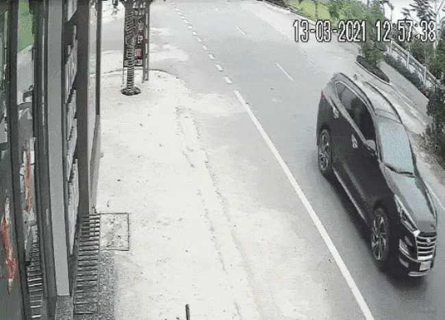 Khoảnh khắc vụ tai nạn xảy ra