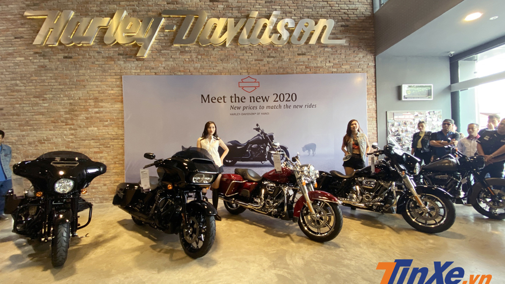 5 mẫu xe mới thuộc phiên bản 2020 của Harley-Davidson đã chính thức được ra mắt tại Việt Nam.