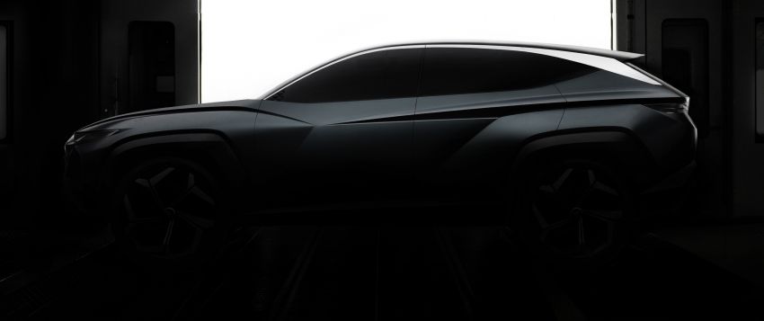 Thiết kế Hyundai Vision T Concept khá giống với mẫu Tucson thế hệ mới đang chạy thử nghiệm