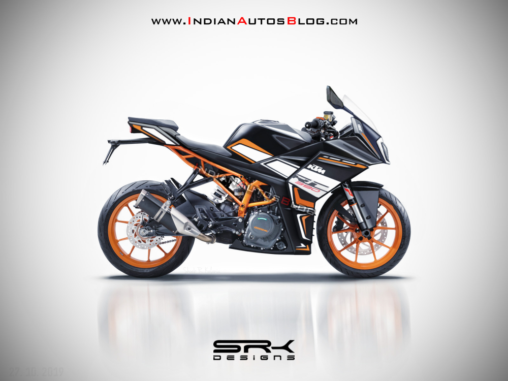 Thiết kế dự kiến của KTM RC 390 2020 do SRK Designs thực hiện