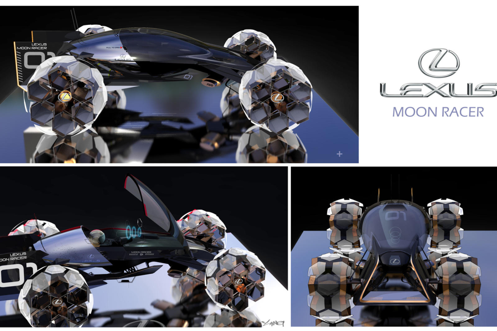 Lexus Moon Racer có lẽ là phương tiện sở hữu tốc độ nhanh nhất căn cứ vào cái tên của nó