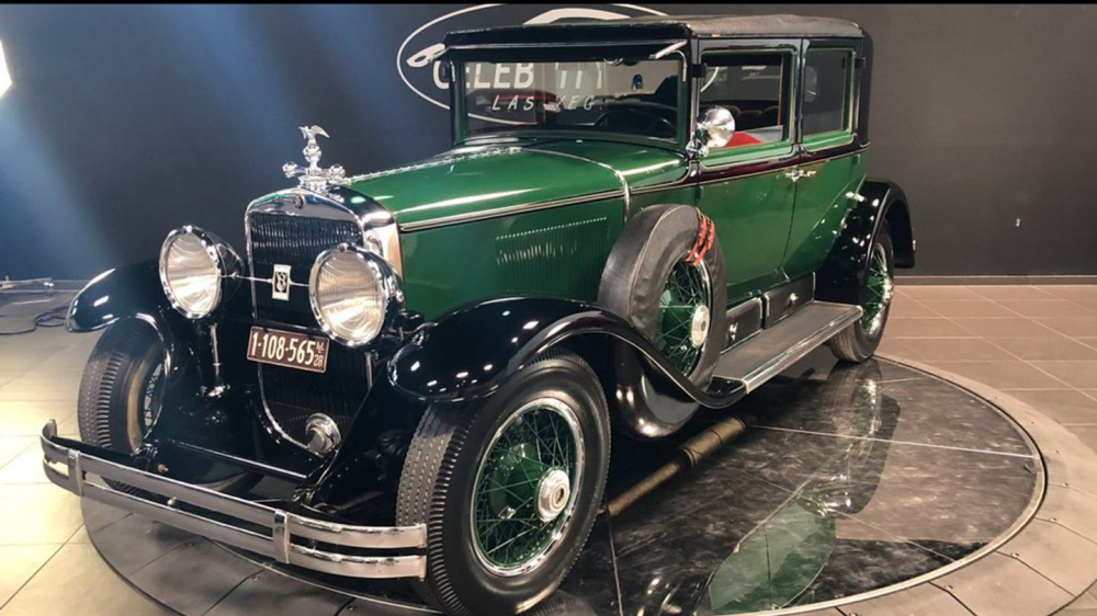 Chiếc Town Sedan 1928 của Al Capone từng qua tay nhiều đời chủ