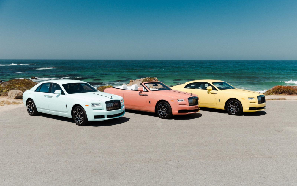 Rolls-Royce Pebble Beach Pastel - bộ sưu tập đa sắc màu.