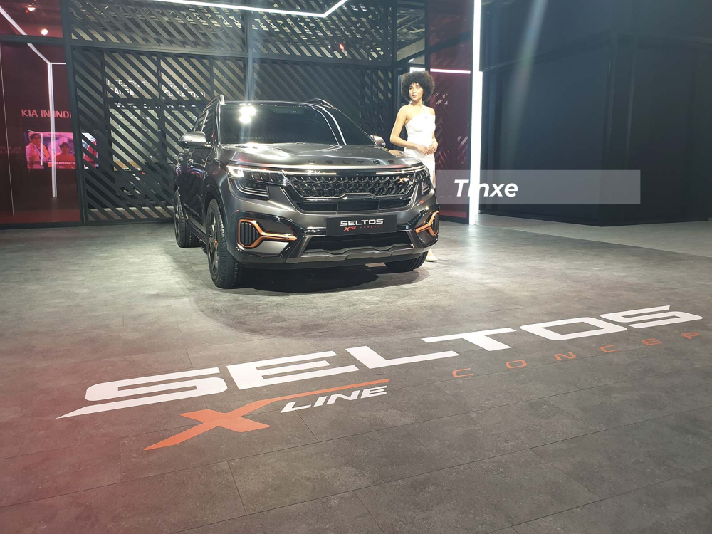 Kia Seltos X-Line ra mắt trong triển lãm Auto Expo 2020