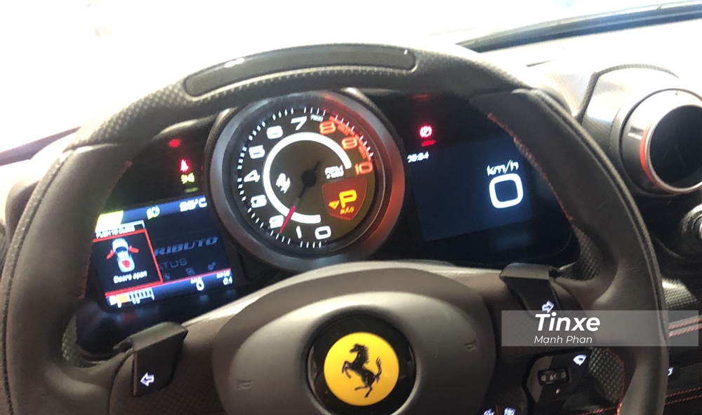 Siêu xe Ferrari F8 Tributo có công suất tối đa 710 mã lực