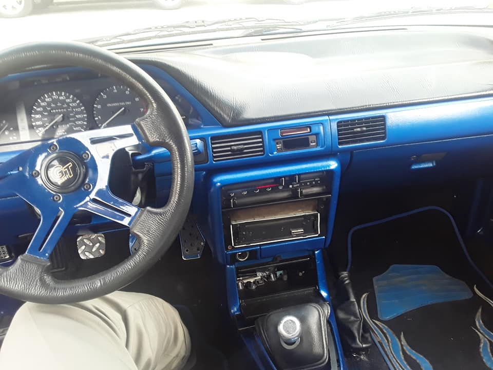 Nội thất của xe cũng được thay đổi với những chi tiết màu xanh tương xứng vẻ ngoài