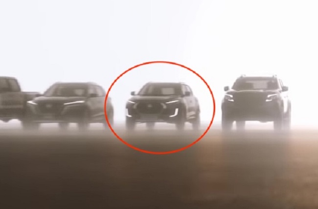 Magnite xuất hiện trong một đoạn video của hãng Nissan cách đây không lâu