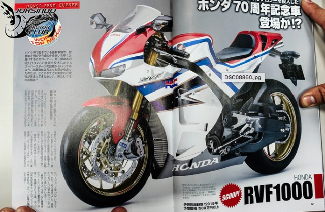 Sport bike sử dụng động cơ V4 từ Honda đang được âm thầm phát triển?