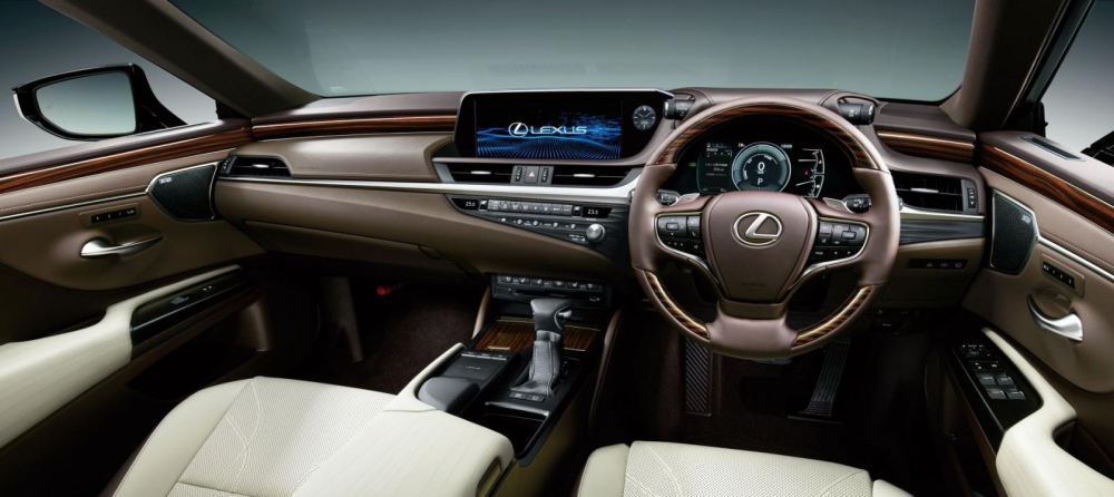 Nội thất bên trong Lexus ES 300h 2021