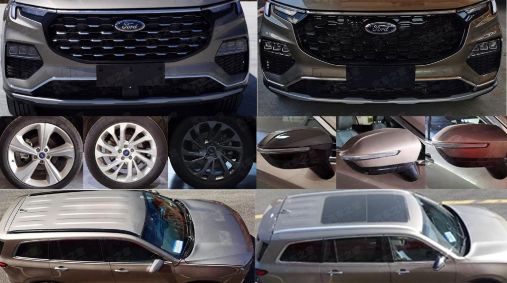Thiết kế lưới tản nhiệt và vành la-zăng của Ford Equator 2021 sẽ thay đổi theo phiên bản