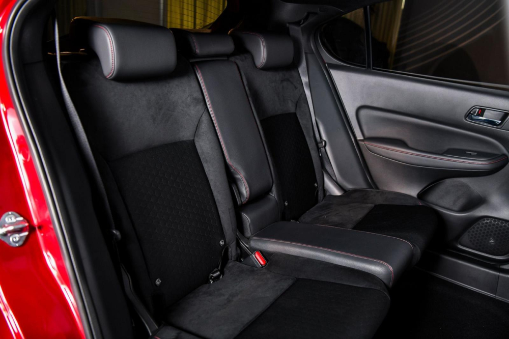 Hàng ghế sau của Honda City Hatchback 2021 được khẳng định là rộng hơn sedan