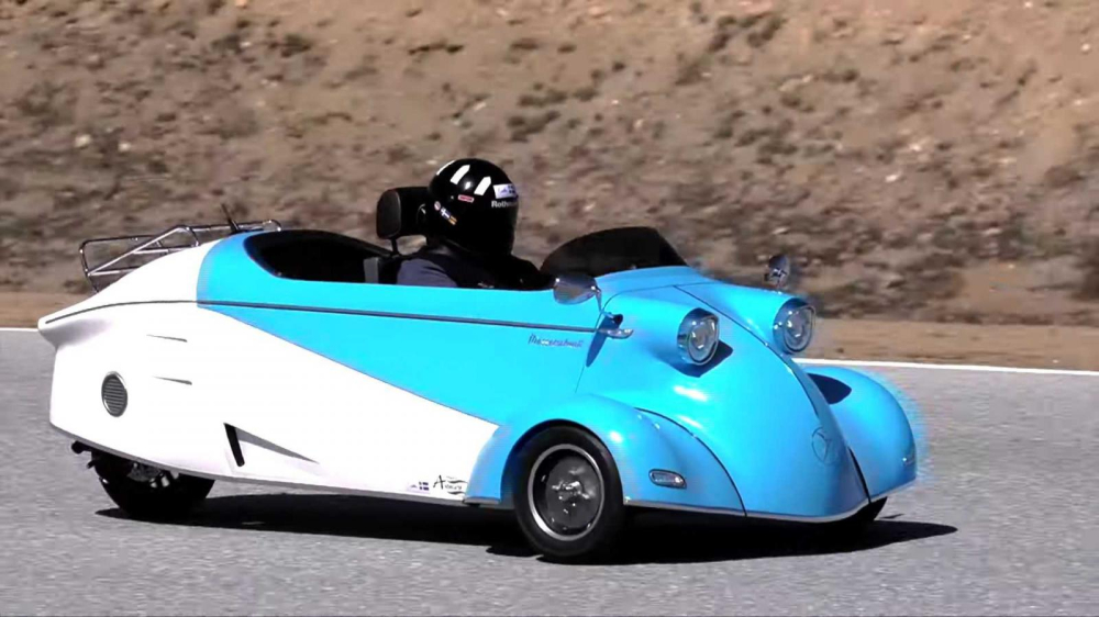 Messerschmitt Kabinenroller mới có thiết kế lấy cảm hứng từ xe nguyên bản