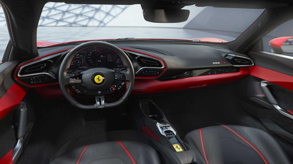 Cách phối màu của Ferrari 296 GTB tiêu chuẩn
