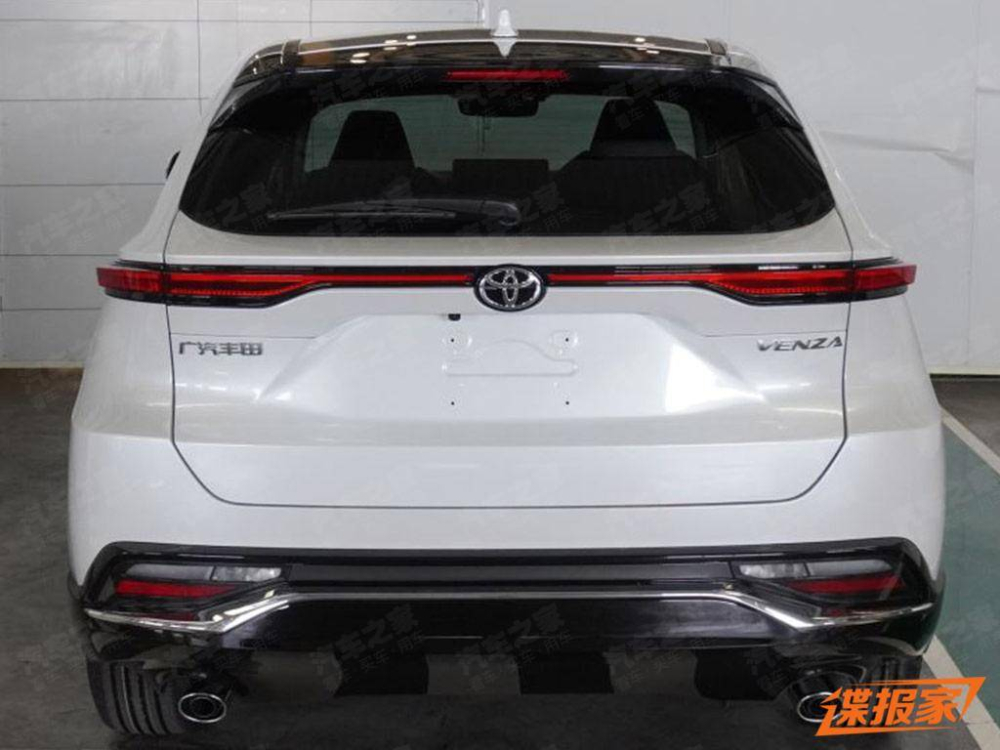 Thiết kế đằng sau của Toyota Venza 2022 dành cho Trung Quốc