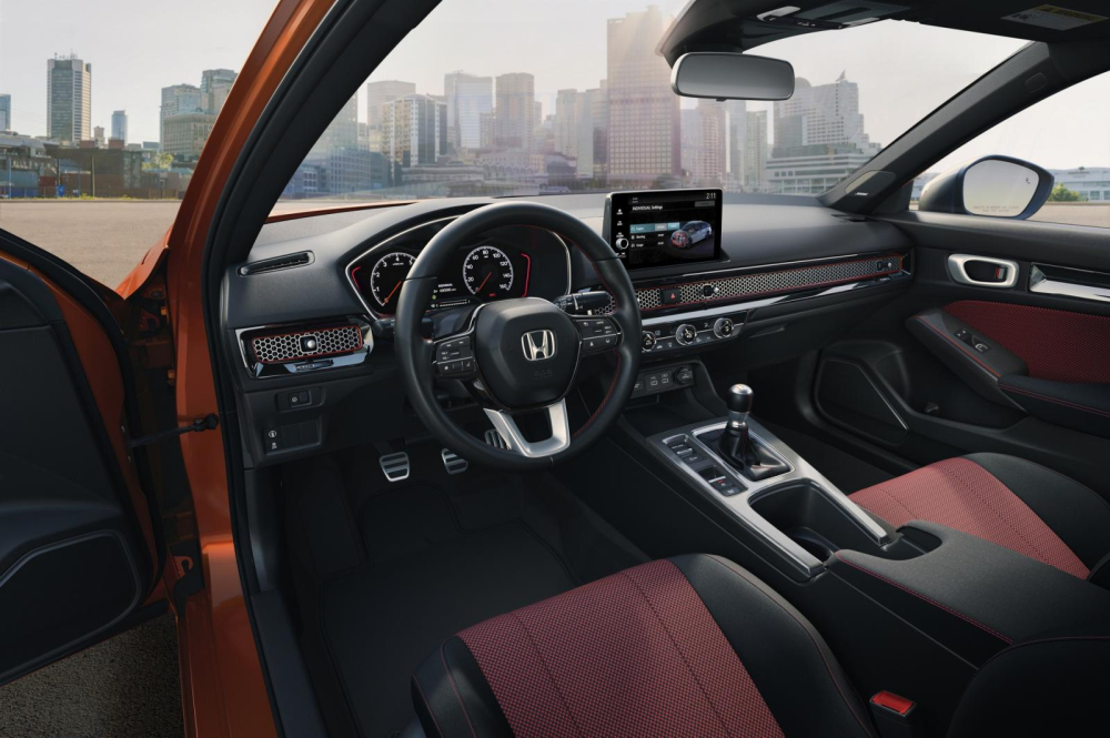 Khoang lái của Honda Civic Si 2022