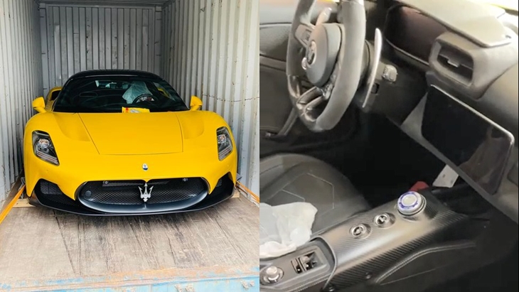 Hình ảnh nội thất xe Maserati MC20