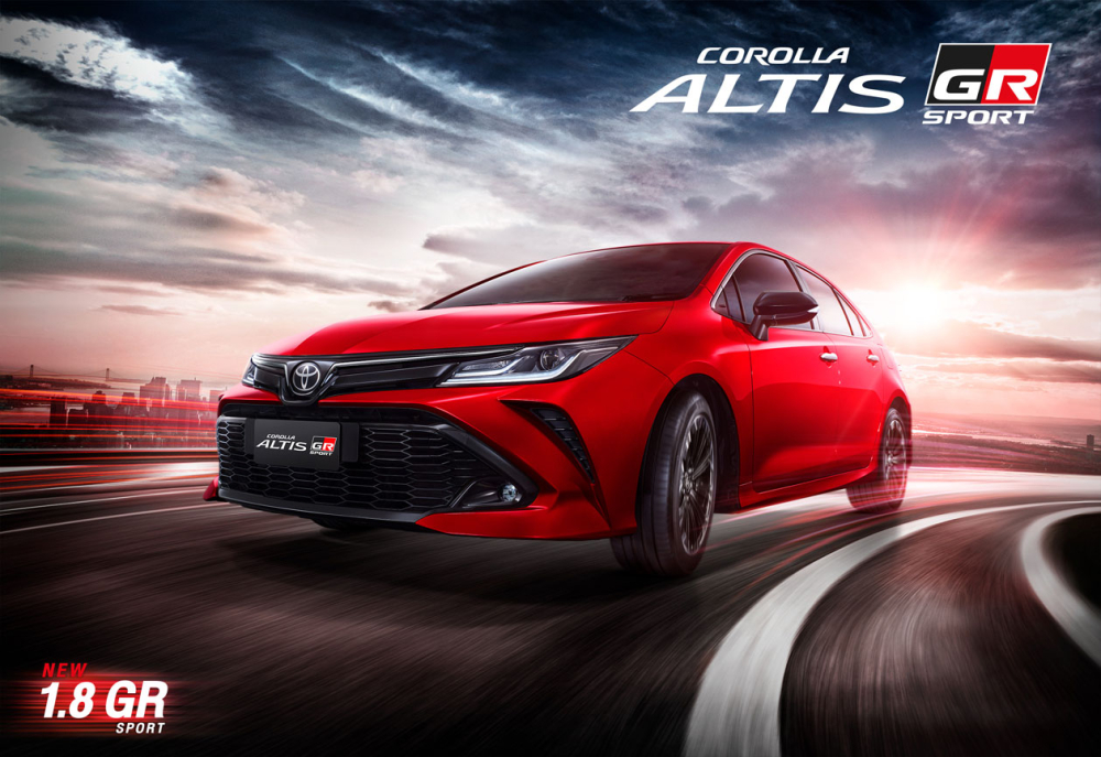 Toyota Corolla Altis GR Sport 2022 được bổ sung đầu xe thể thao hơn