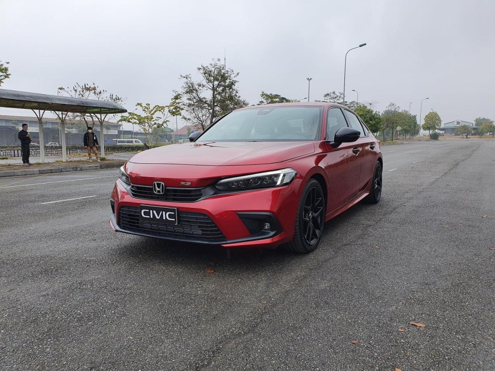Honda Civic 2022 bất ngờ xuất hiện tại Việt Nam. (Ảnh: Chuong Vu)