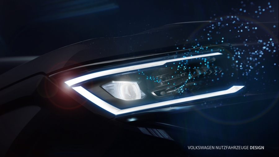 Volkswagen Amarok 2023 có đèn pha Matrix LED của 