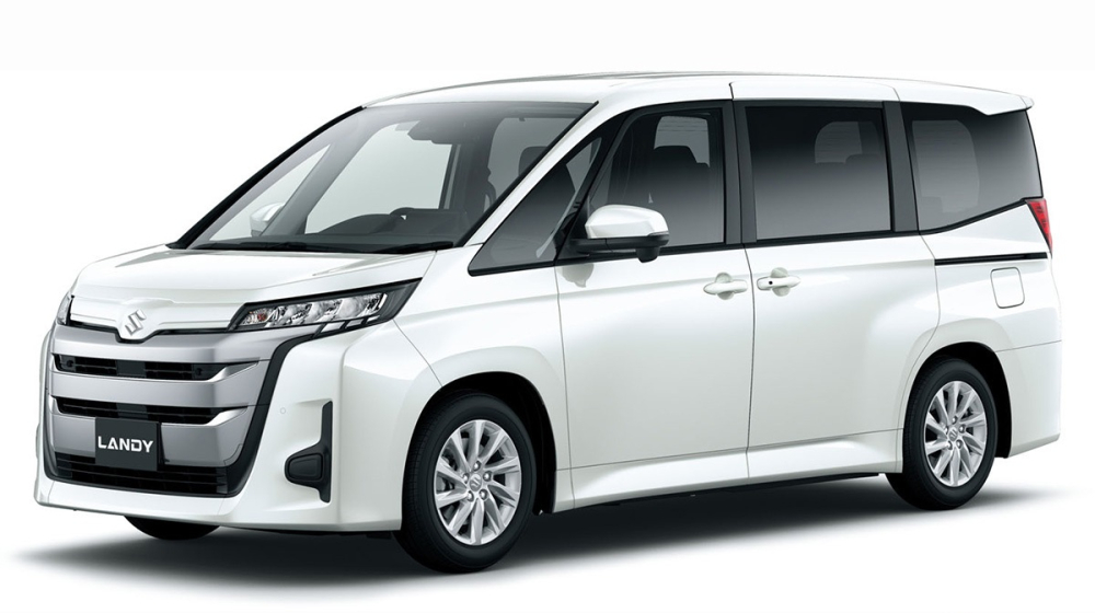 Suzuki Landy 2023 có thiết kế về cơ bản là giống hệt Toyota Noah mới