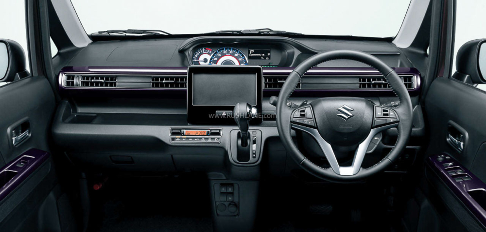 Nội thất của Suzuki Wagon R 2023 phiên bản Custom Z