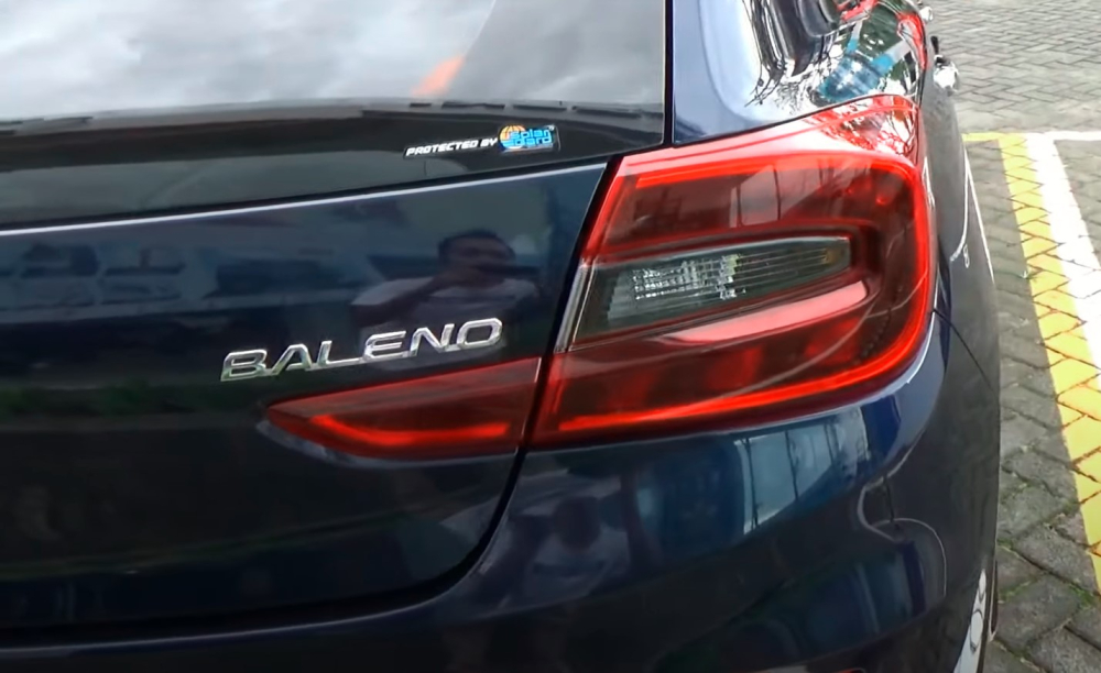 Đèn hậu mới của Suzuki Baleno 2022 