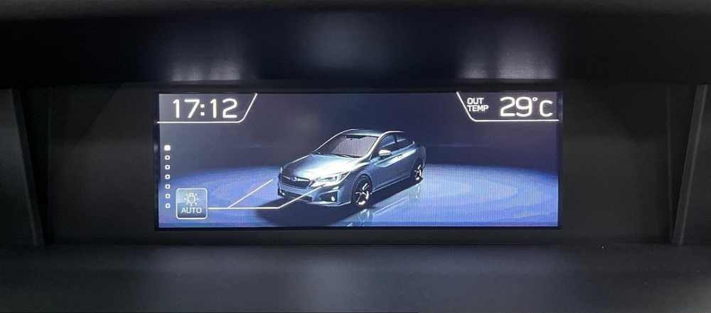 Màn hình đa thông tin 6,3 inch của Subaru XV 2022