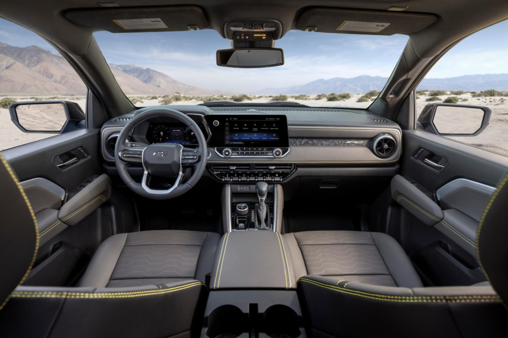 Nội thất của Chevrolet Colorado ZR2 Desert Boss Edition 2023