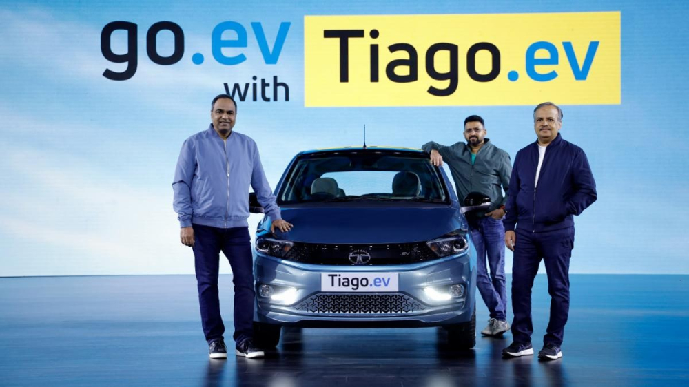 Tata Tiago EV 2023 ra mắt thị trường Ấn Độ