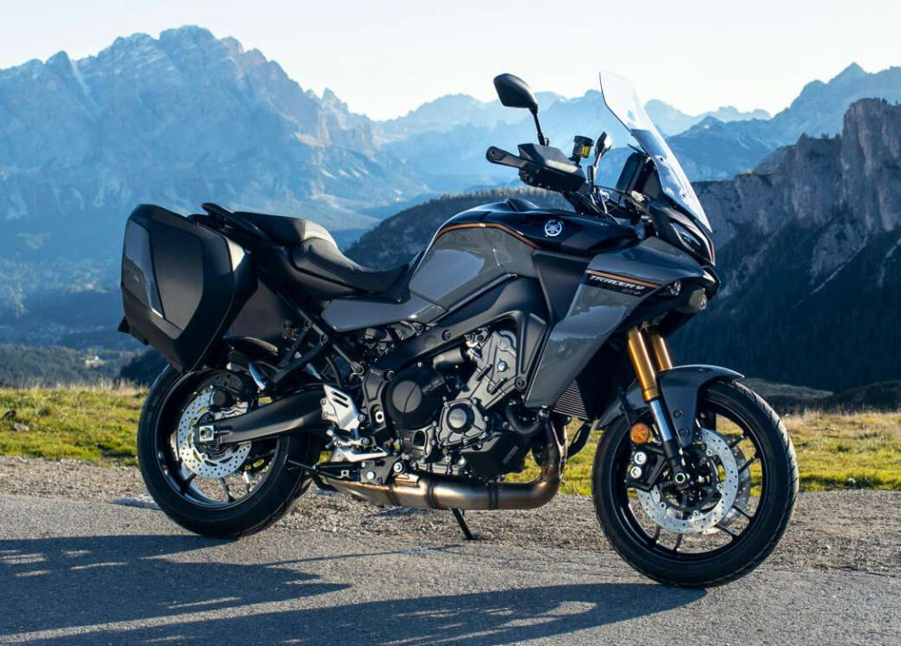 Yamaha Tracer 9 GT+ Sport 2023 có hệ thống Unified Brake System (UBS)