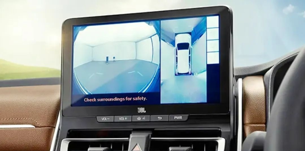 Camera 360 độ của Toyota Innova HyCross 2023