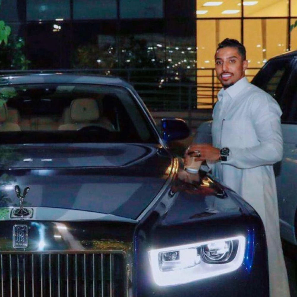 Chiếc xe siêu sang Rolls-Royce Phantom của Salem Al-Dawsari 