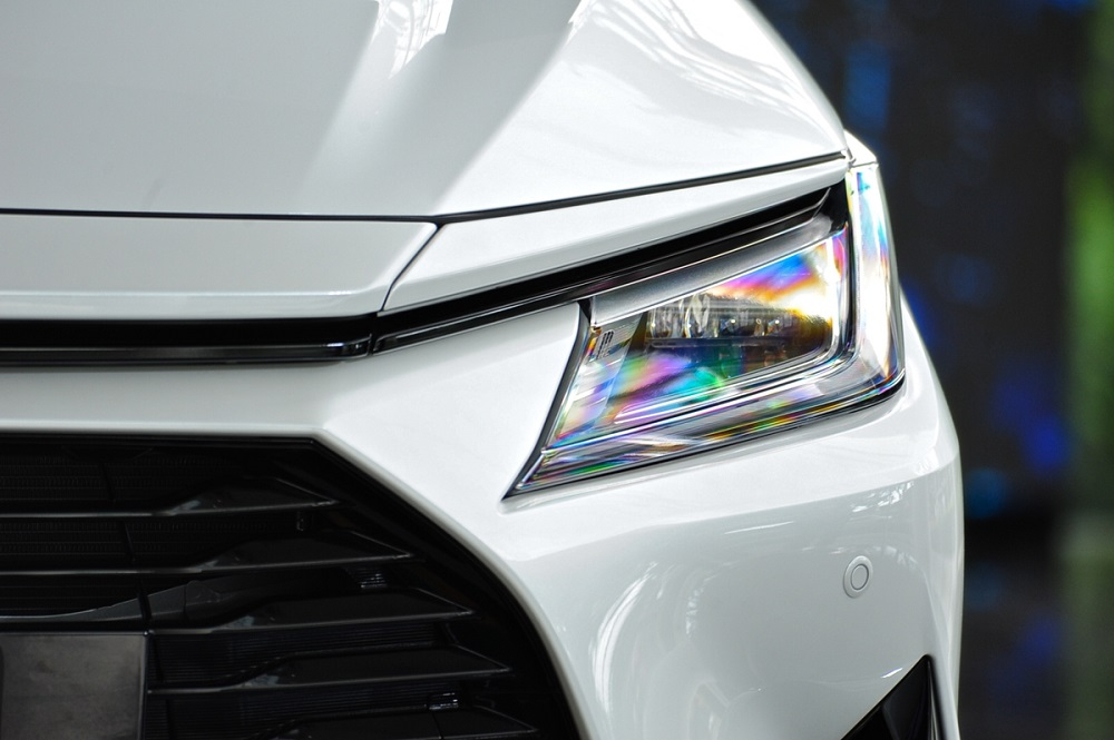 Đèn pha LED sắc sảo hơn của Toyota Vios 2023