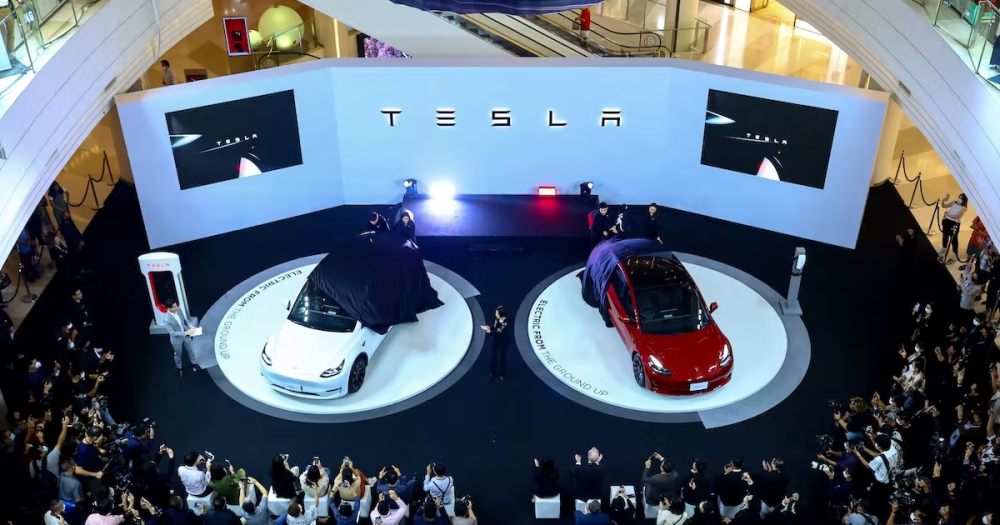 Tesla ra mắt 2 mẫu ô tô điện tại Thái Lan