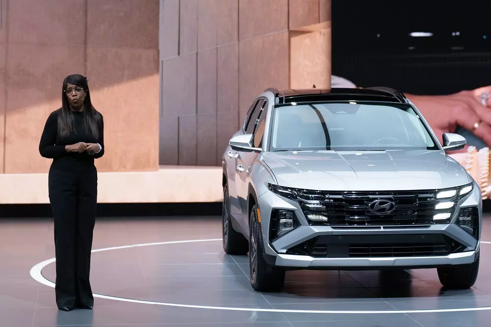 Vén màn Hyundai Tucson 2025 trong triển lãm Ô tô New York