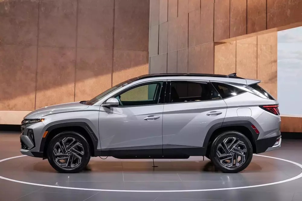 Hyundai Tucson 2025 có thêm vành la-zăng mới