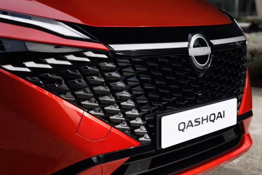 Lưới tản nhiệt mới của Nissan Qashqai 2024