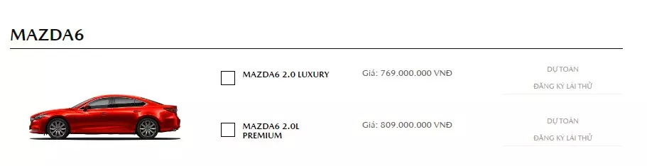 Mazda6 tại Việt Nam bị cắt bản cao cấp nhất, giá hiện rẻ hơn cả sedan hạng C Mazda6 tại Việt Nam bị cắt bản cao cấp nhất, giá hiện rẻ hơn cả sedan hạng C