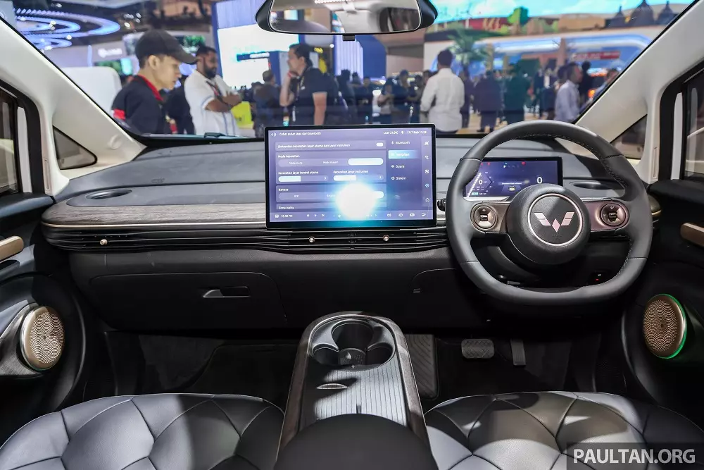 Khoang lái của Wuling Cloud EV Khoang lái của Wuling Cloud EV
