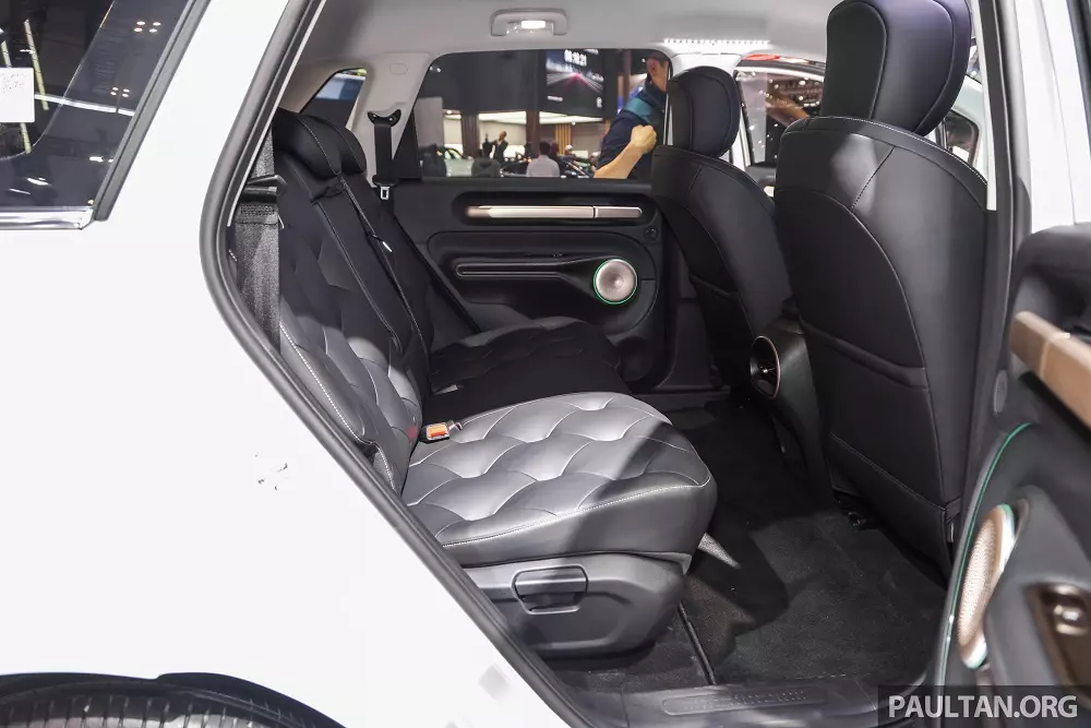 Hàng ghế sau của Wuling Cloud EV Hàng ghế sau của Wuling Cloud EV