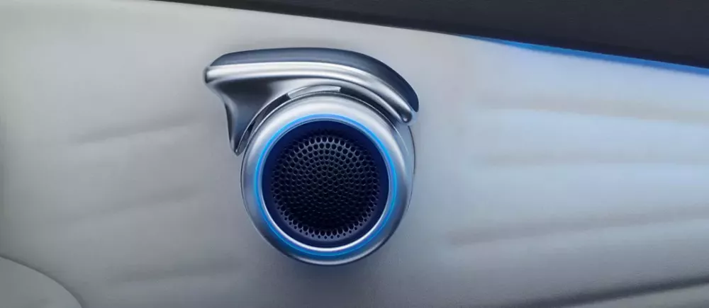 Bản cao cấp của BYD Atto 3 được trang bị hệ thống âm thanh Dirac HD 8 loa