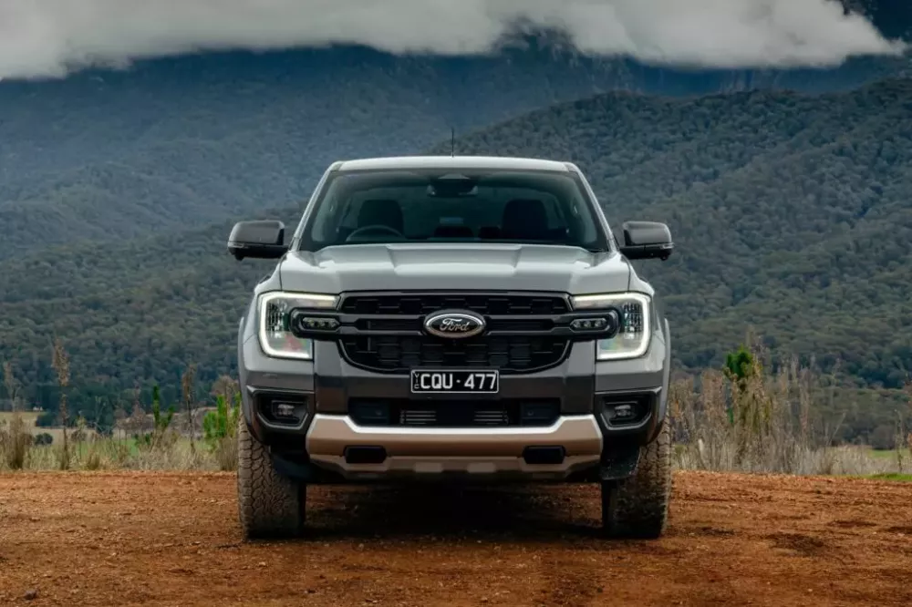 Cận cảnh thiết kế đầu xe của Ford Ranger Tremor 2025 Cận cảnh thiết kế đầu xe của Ford Ranger Tremor 2025