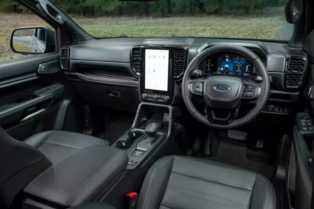 Nội thất của Ford Ranger Tremor 2025 Nội thất của Ford Ranger Tremor 2025