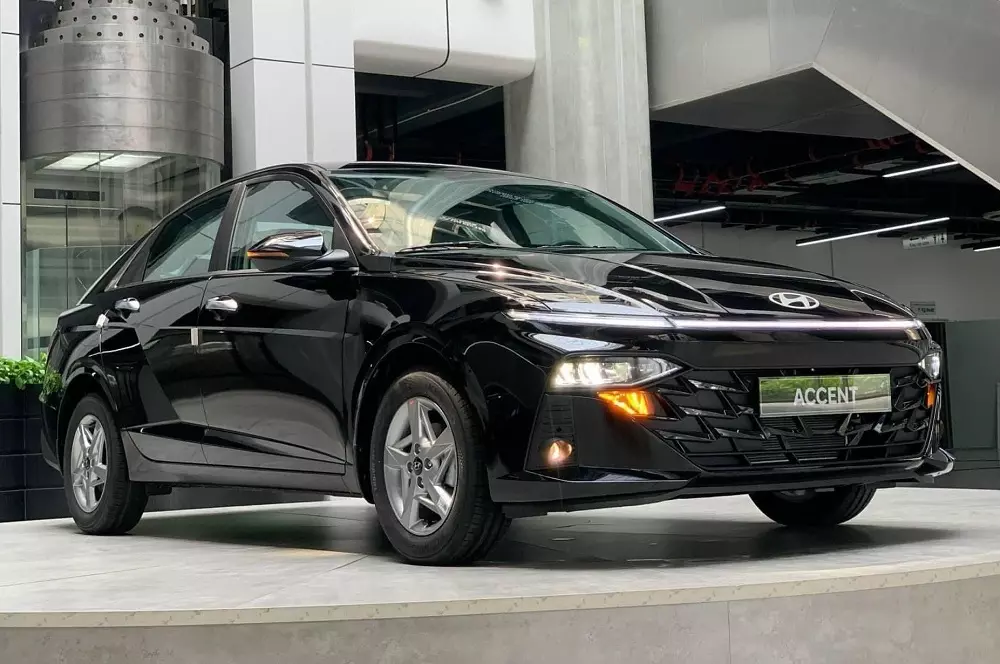 Hyundai Accent 2024 sở hữu thiết kế ngoại thất mới.