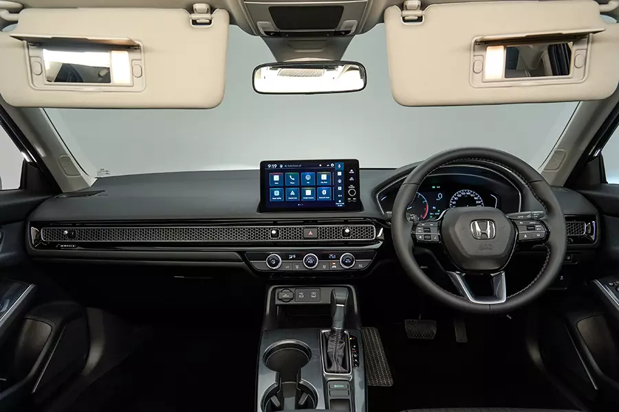 Nội thất của Honda Civic 2025 bản tiêu chuẩn Nội thất của Honda Civic 2025 bản tiêu chuẩn
