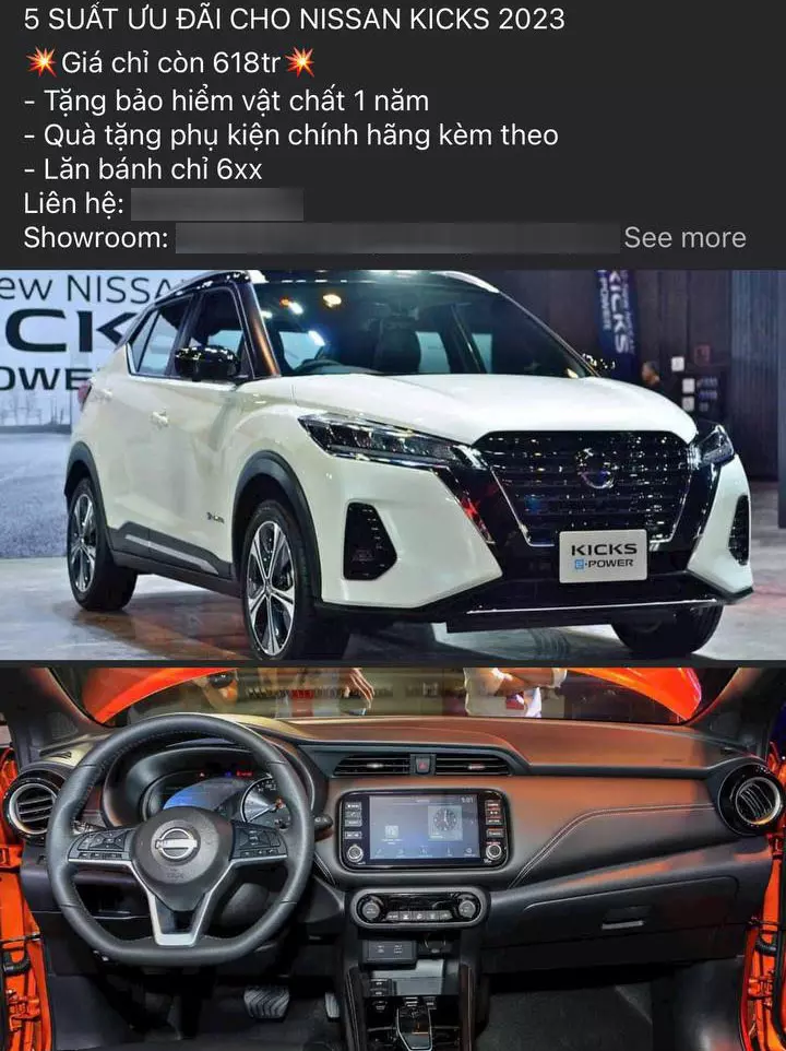 Nissan Kicks được đại lý giảm giá kịch sàn, chỉ còn 618 triệu đồng Nissan Kicks được đại lý giảm giá kịch sàn, chỉ còn 618 triệu đồng